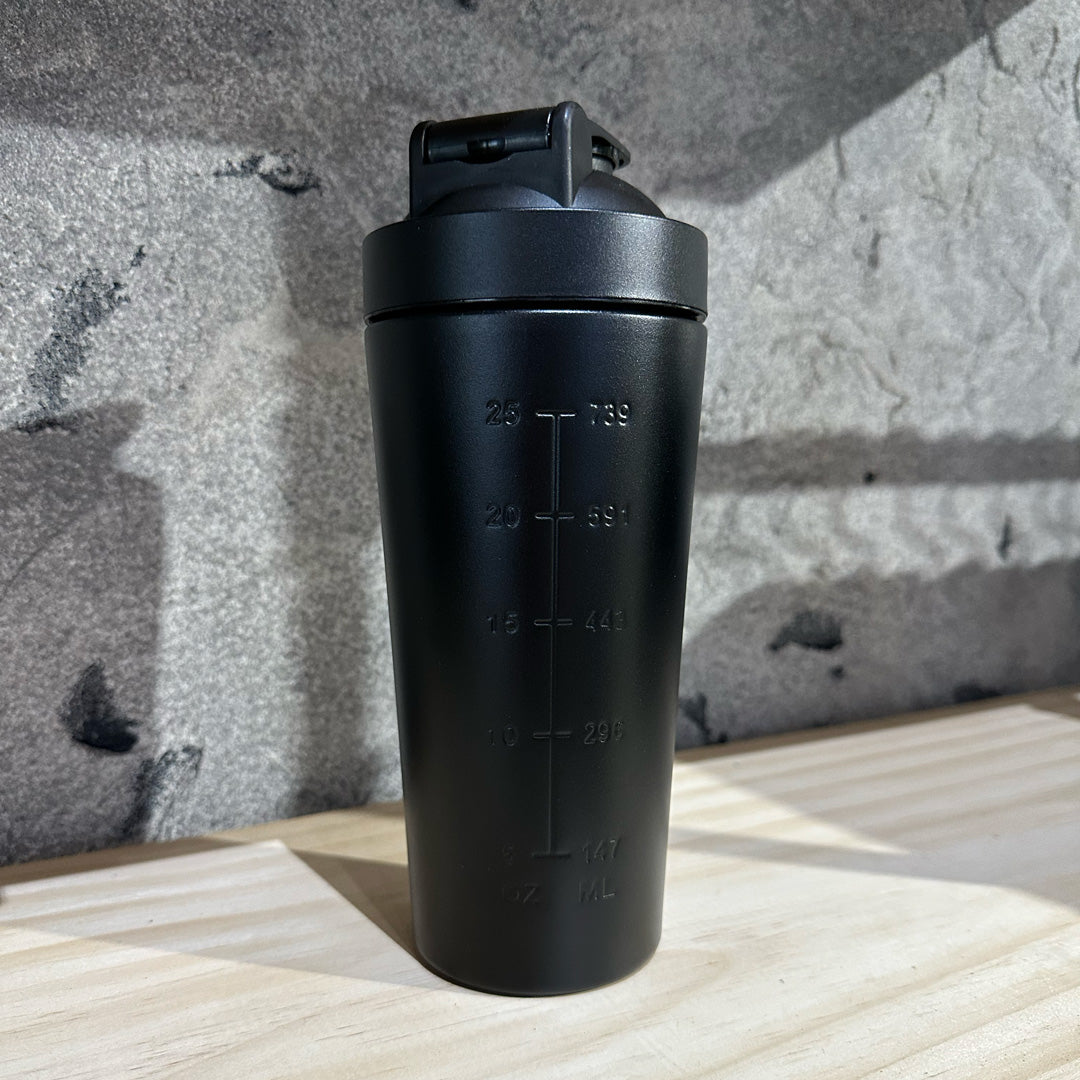 NEVER QUIT Stainless Steel Shaker