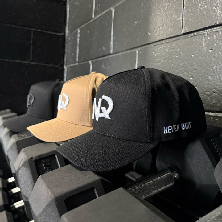 NQ Snap Back Cap - Black/White