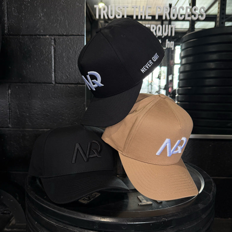NQ Snap Back Cap - Black/White