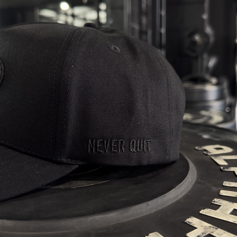 NQ Snap Back Cap - Black