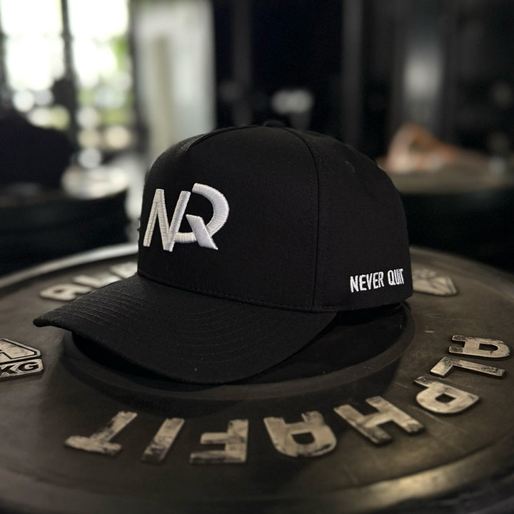 NQ Snap Back Cap - Black/White