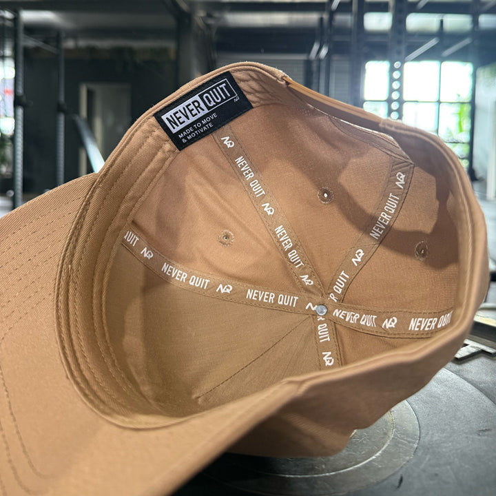 NQ Snap Back Cap - Tan