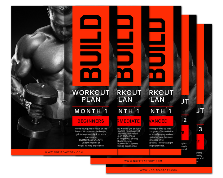 BUILD PACK - WORKOUT AND EATING PLANS